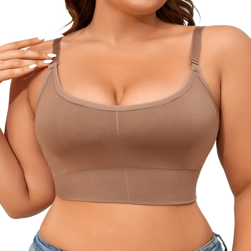 Bralette Triangle Set - Sutiã acolchoado sem costura para mulheres,