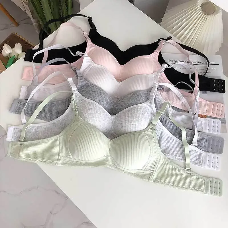 Mulheres sem costura conjuntos - Bralette Triangle Set avaliação e preço