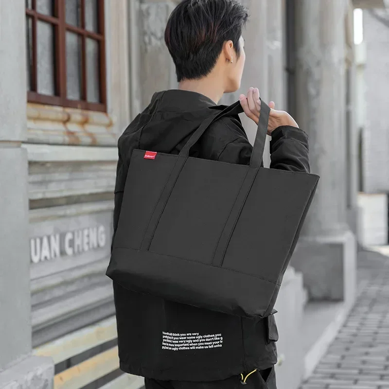 Estilo japonês masculino hanba - Tote Bag Beach avaliação e preço