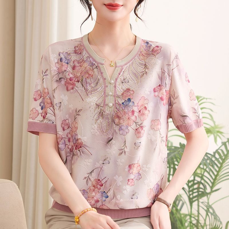 Blusa Casual Feminina Elegante - Romper Floral Print avaliação e preço