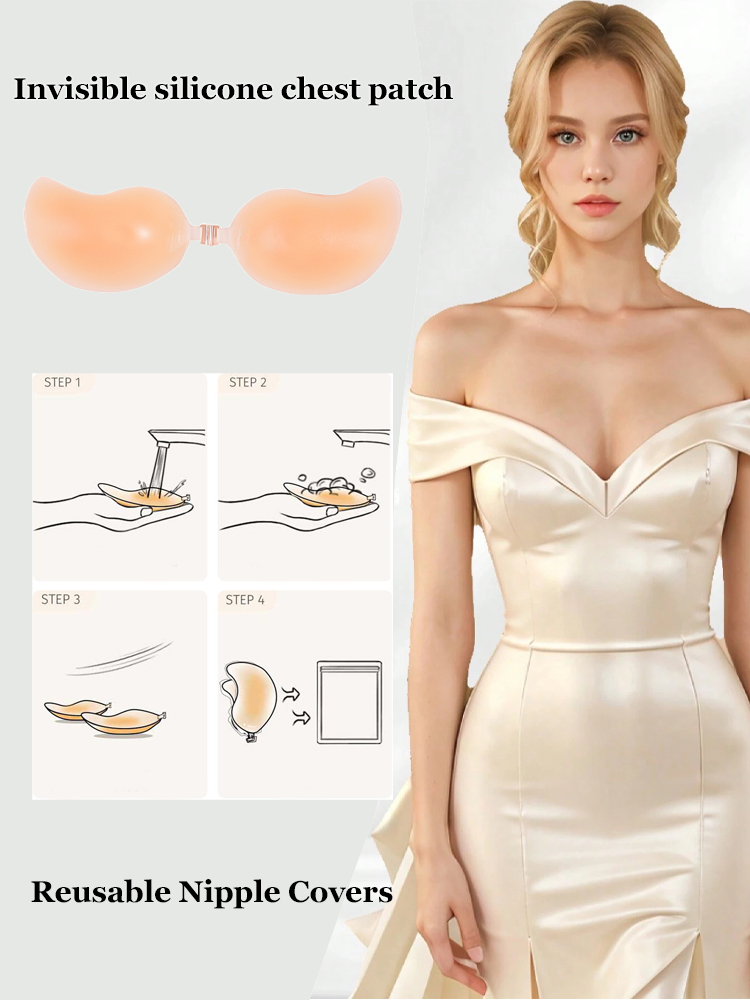 2 Peças Protetores de Mamilo d - Bralette Triangle Set avaliação e preço