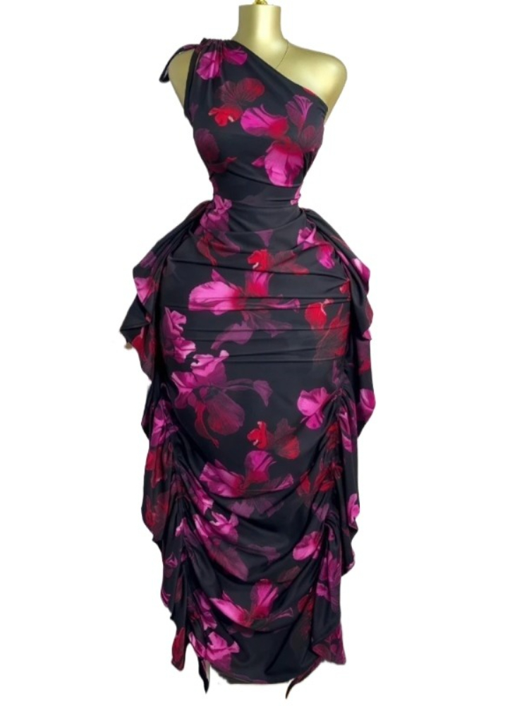 Feminino floral impresso um om - Midi Skirt Floral avaliação e preço