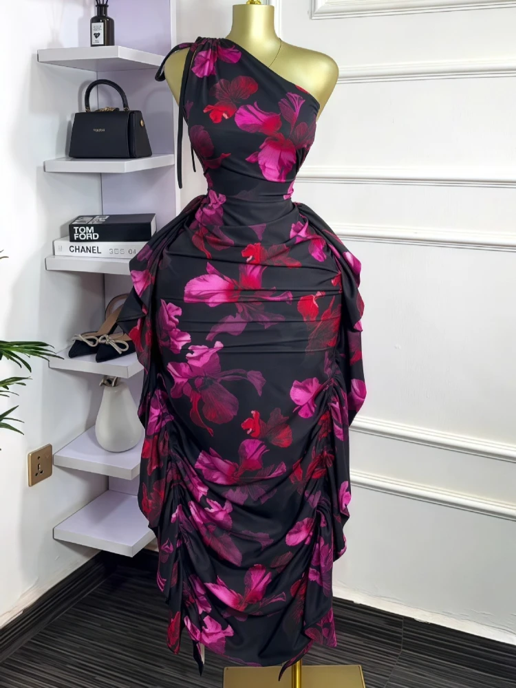 Feminino floral impresso um om - Midi Skirt Floral avaliação e preço