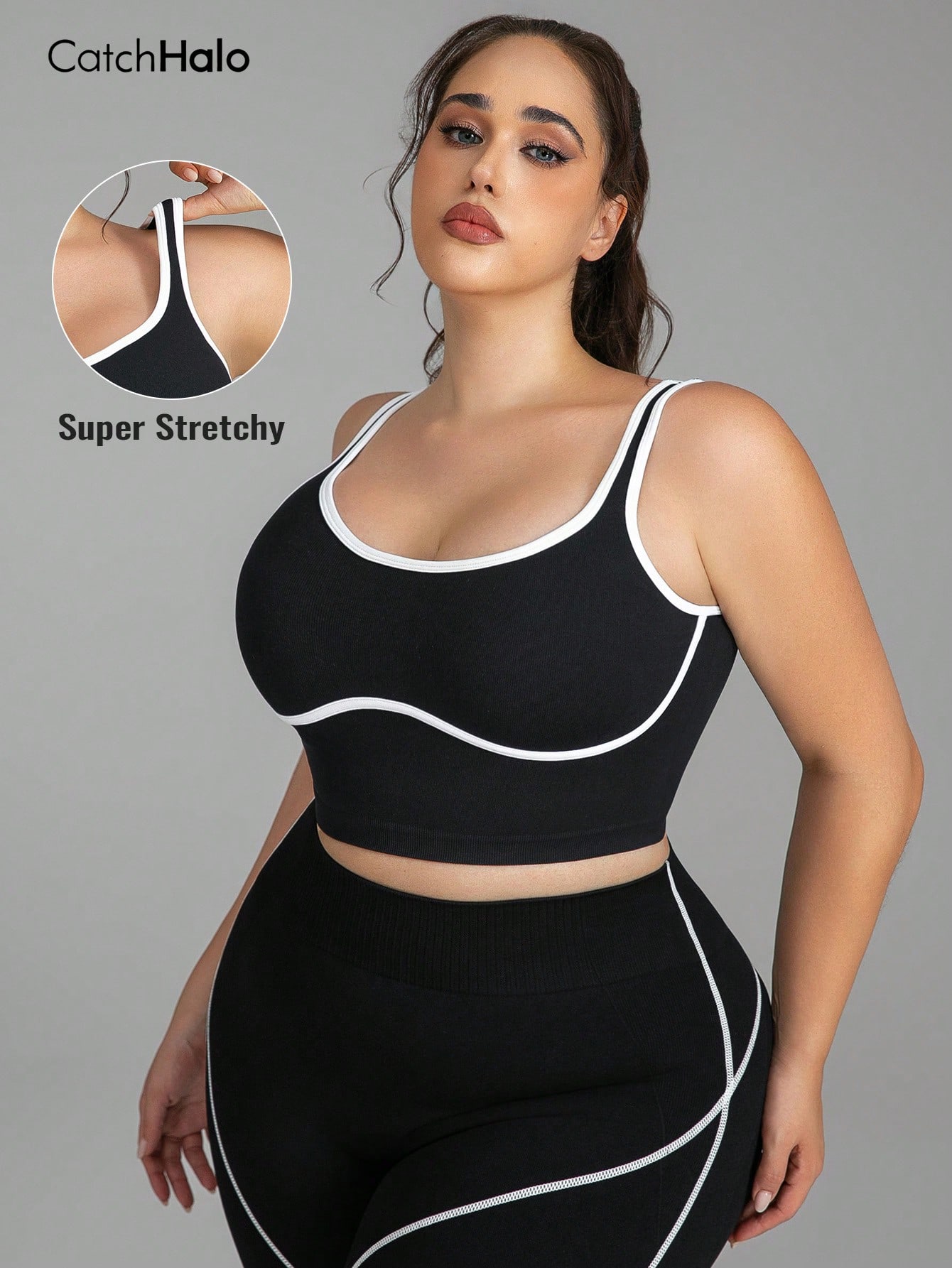 Bralette Plus Size Feminino Se - Crop Top Crochet avaliação e preço